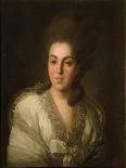 Portrait of Countess Ekaterina Nikolayevna Orlova (1758-178), C. 1779-Fyodor Stepanovich Rokotov-Framed Giclee Print