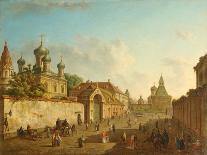 Palace Embankment as Seen from the Peter and Paul Fortress, 1794-Fyodor Yakovlevich Alexeyev-Premier Image Canvas