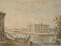 Palace Embankment as Seen from the Peter and Paul Fortress, 1794-Fyodor Yakovlevich Alexeyev-Premier Image Canvas