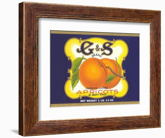 G and S Apricot Halves--Framed Art Print