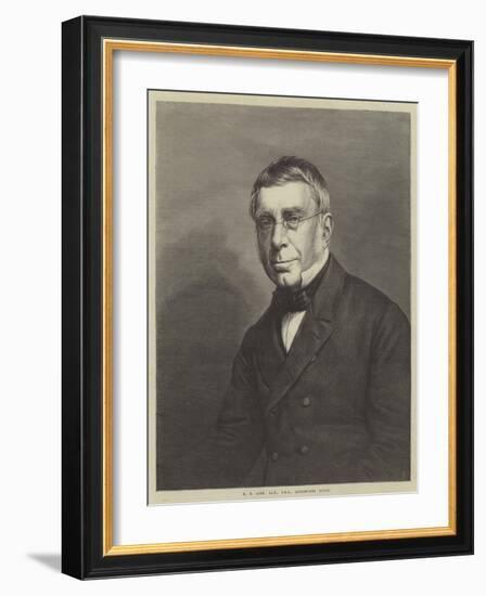 G B Airy, Lld, Frs, Astronomer Royal-null-Framed Giclee Print