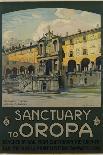 Sanctuary to Oropa Poster-G. Bozzalla-Mounted Photographic Print