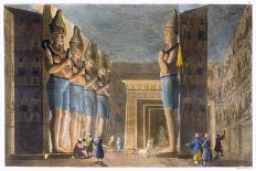 Temple of Rameses II, Abu Simbel, Egypt, c1820-1839-G Bramati-Giclee Print