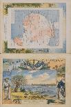 Map of French Possessions and Spheres of Influence in Africa and a View of the River Senegal-G. Dascher-Laminated Giclee Print