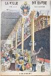 The Departure of Emigrants from Le Havre, Front Cover of a Schoolbook-G. Dascher-Mounted Giclee Print