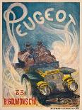 Advertising Poster for Peugeot, 1904-G. De Burggrill-Framed Giclee Print