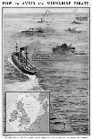 Naval Engagement Off Heligoland-G.h. Davis-Art Print