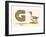 G is a Goose-null-Framed Art Print