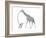 G is for Giraffe-Stacy Hsu-Framed Art Print