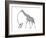 G is for Giraffe-Stacy Hsu-Framed Art Print