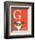 G is for Goggles (red)-Theodor (Dr. Seuss) Geisel-Framed Art Print