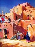 "Mexican Village Market," Country Gentleman Cover, June 1, 1938-G. Kay-Giclee Print