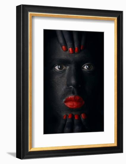 G L a N C E-Hesham Alhumaid-Framed Photographic Print