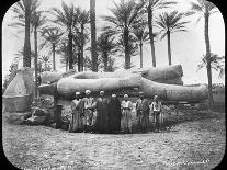 Fallen Colossal Statue of Rameses the Great, Memphis, Egypt, C1890-G Lekegian-Photographic Print