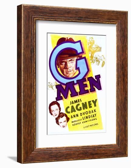 'G' Men - Movie Poster Reproduction-null-Framed Photo