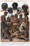 Asiatic Races, 1800-1900-G Mutzel-Framed Giclee Print