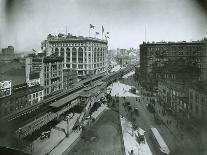 Broadway, North from 32nd Street, New York City-G.P. & Son Hall-Framed Photographic Print