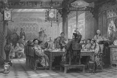 'Dinner Party at a Mandarin's House', 1843-G Paterson-Giclee Print