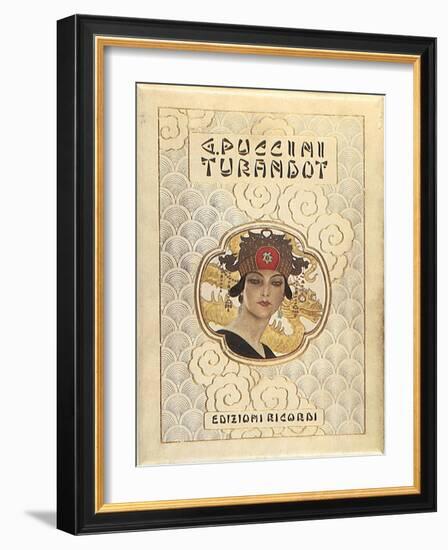 G. Puccini: Turandot, c.1926-Umberto Brunelleschi-Framed Giclee Print