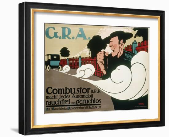 G,R,A, Von Hans Rudi Erdt, 1910-Plakatkunst-Framed Giclee Print