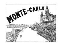 Monte Carlo Advert-G Renault-Framed Giclee Print