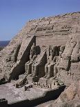 Temple of Re-Herakte Built for Ramses II, Abu Simbel, Unesco World Heritage Site, Nubia, Egypt-G Richardson-Photographic Print