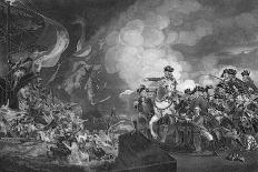 Defeat of the Floating Batteries at Gibraltar, 1782-G Stodart-Framed Giclee Print