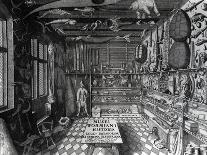 Frontispiece of Ole Worm's Cabinet of Curiosities from 'Museum Wormianum' by Ole Worm-G. Wingendorp-Framed Giclee Print