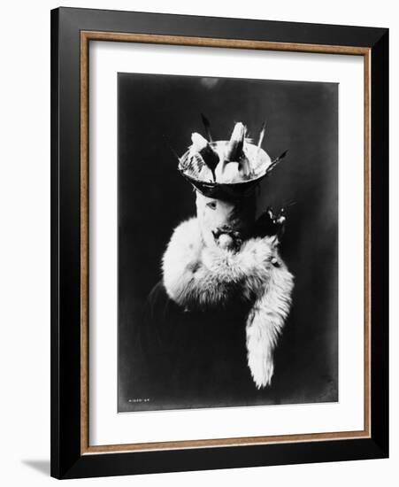 Ga'Askidi - Navaho-Edward S^ Curtis-Framed Photographic Print