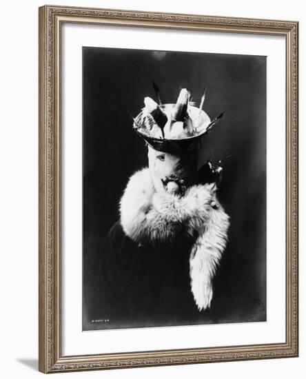 Ga'Askidi - Navaho-Edward S^ Curtis-Framed Photographic Print