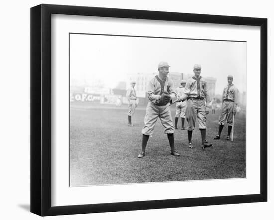 Gabby Street, Washington Senators, Baseball Photo No.1 - Washington, DC-Lantern Press-Framed Art Print