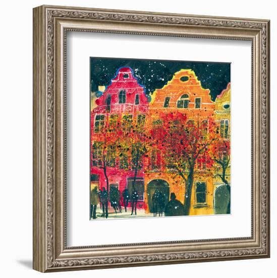 Gable Ends, Brussels-Susan Brown-Framed Art Print