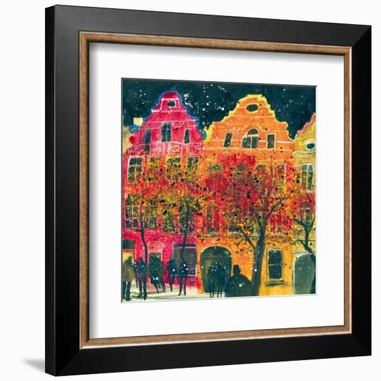 Gable Ends, Brussels-Susan Brown-Framed Art Print