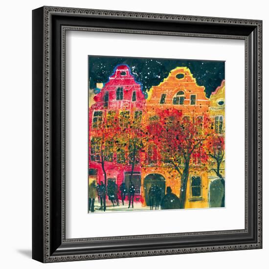 Gable Ends, Brussels-Susan Brown-Framed Art Print