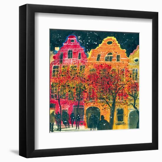 Gable Ends, Brussels-Susan Brown-Framed Art Print