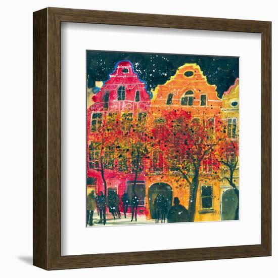 Gable Ends, Brussels-Susan Brown-Framed Art Print