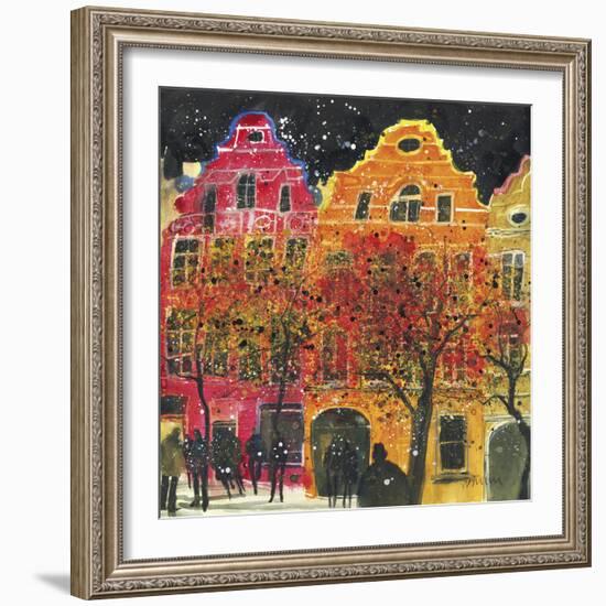 Gable Ends, Brussels-Susan Brown-Framed Giclee Print