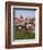 Gabled Buildings and Restaurants, Bruges, Belgium-Roy Rainford-Framed Photographic Print