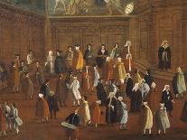 Hall of Great Council in Ducal Palace-Gabriel Bella-Giclee Print