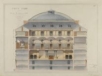Sketch for the Reconstruction of the Paris City Hall-Gabriel Davioud-Giclee Print