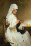 Portrait of a Nurse from the Red Cross-Gabriel Emile Niscolet-Premier Image Canvas