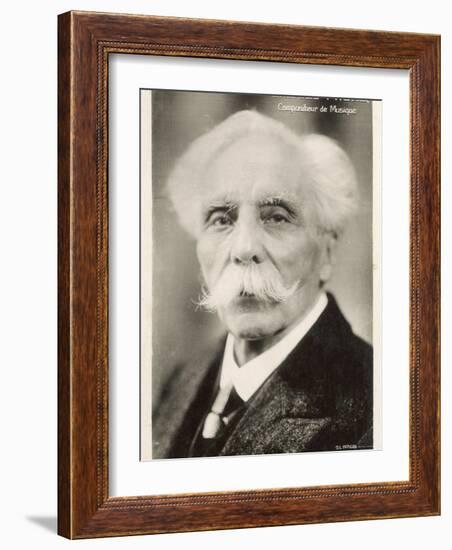 Gabriel Faure, French Musician-null-Framed Photographic Print