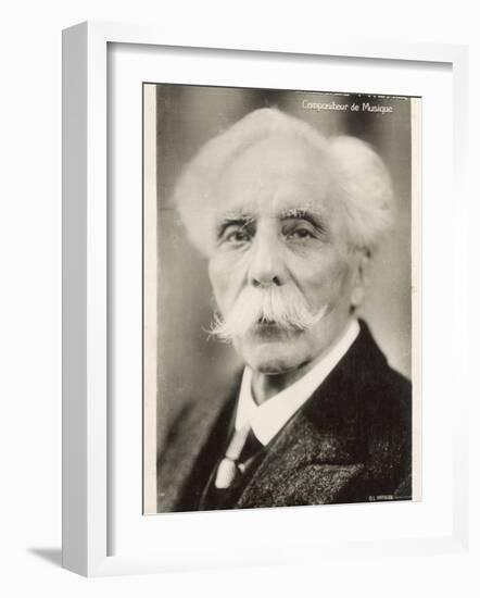 Gabriel Faure, French Musician-null-Framed Photographic Print