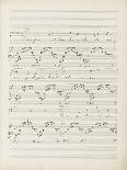 La bonne chanson. Voix, piano. Op. 61 : Mélodie "N'est-ce pas ? Nous irons gais et lents"-Gabriel Fauré-Mounted Giclee Print