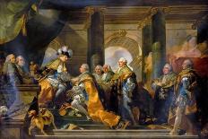 Louis XVI Received at Reims the Homage of the Knights of the Holy Spirit, 13 June 1775-Gabriel François Doyen-Giclee Print