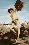 David Victorious over Goliath, 1876-Gabriel-Joseph-Marie-Augustin Ferrier-Giclee Print