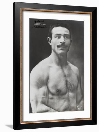 Gabriel Lassartesse (lutteur)-null-Framed Giclee Print