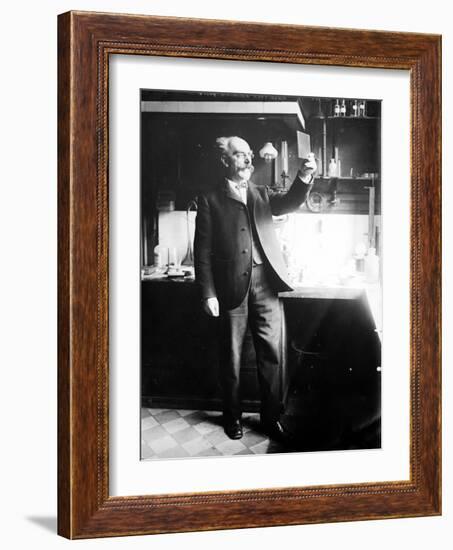 Gabriel Lippmann, French Physicist-Science Source-Framed Giclee Print