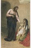 Jesus Depicted as a Healer-Gabriel Max-Photographic Print