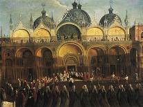 The Last Day of the Carnival, St. Mark's Square, Venice-Gabriele Bella-Giclee Print